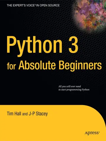 Cover of Python 3 for Absolute Beginners