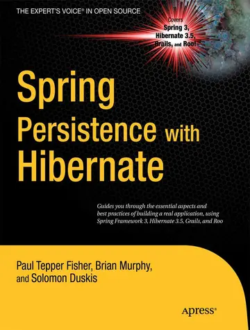 Cover of Spring Persistence with Hibernate