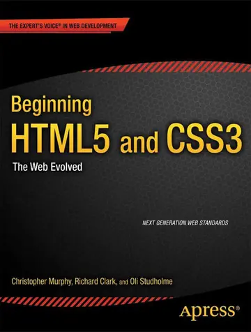 Cover of Beginning HTML5 and CSS3
