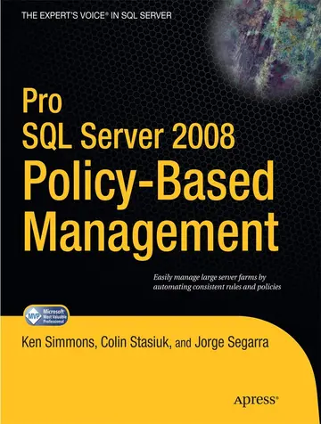 Cover of Pro SQL Server 2008 Policy-Based Management