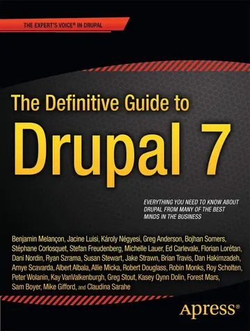 Cover of The Definitive Guide to Drupal 7