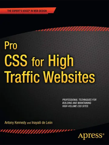 Cover of Pro CSS for High Traffic Websites