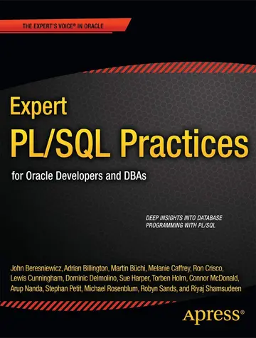 Cover of Expert PL/SQL Practices