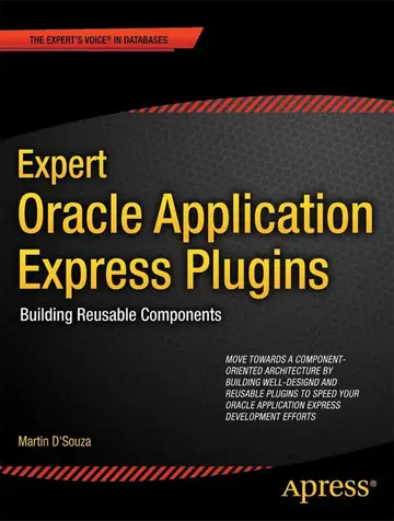 Cover of Expert Oracle Application Express Plugins