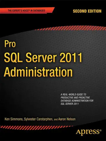Cover of Pro SQL Server 2012 Administration