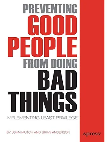 Cover of Preventing Good People from Doing Bad Things