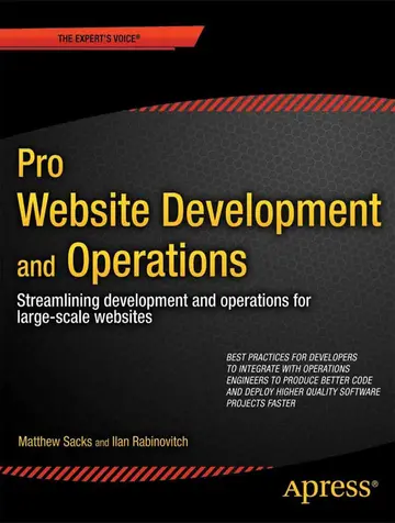 Cover of Pro Website Development and Operations