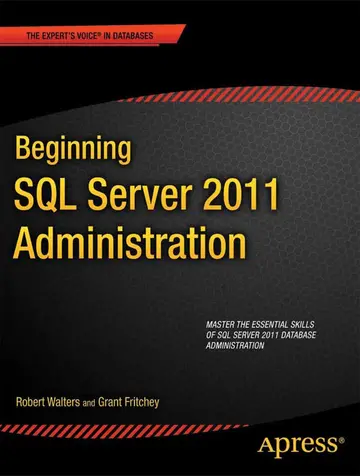 Cover of Beginning SQL Server 2012 Administration