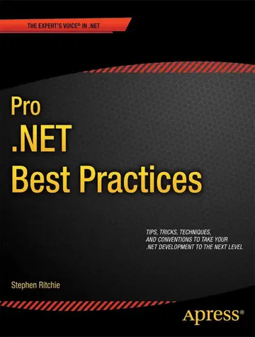 Cover of Pro .NET Best Practices