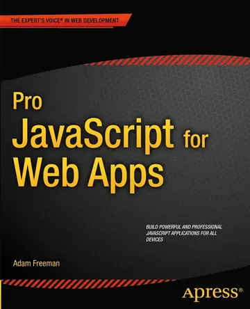 Cover of Pro Javascript for Web Apps