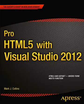 Cover of Pro Html5 with Visual Studio 2012