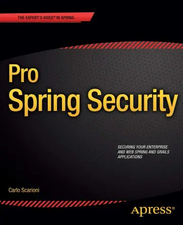 Cover of Pro Spring Security