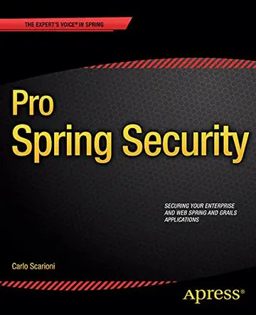 Cover of Pro Spring Security