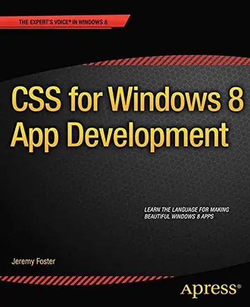 Cover of CSS for Windows 8 App Development