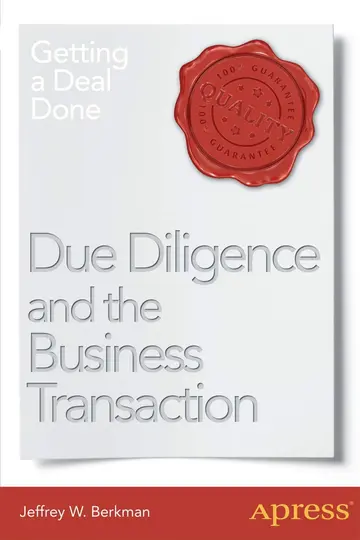 Cover of Due Diligence and the Business Transaction