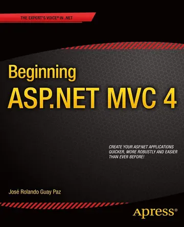 Cover of Beginning ASP.NET MVC 4
