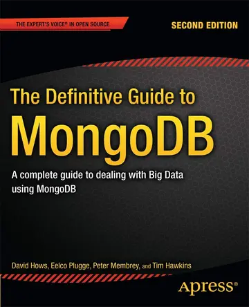 Cover of The Definitive Guide to MongoDB