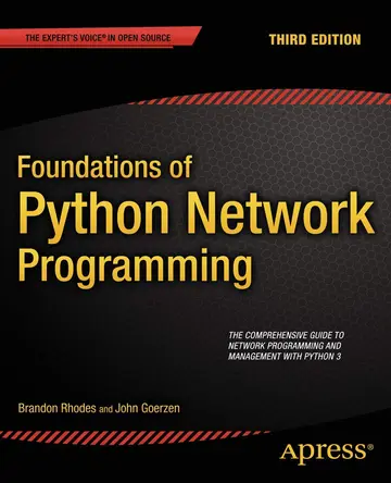 Cover of Foundations of Python Network Programming