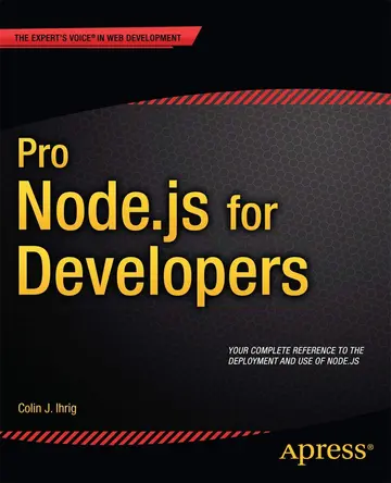 Cover of Pro Node.js for Developers