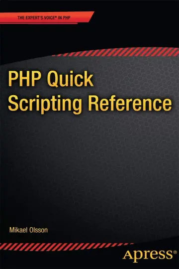 Cover of PHP Quick Scripting Reference