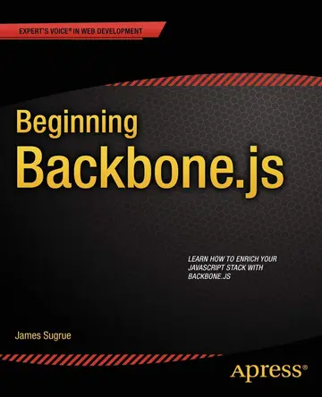Cover of Beginning Backbone.js