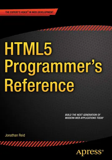 Cover of HTML5 Programmer's Reference