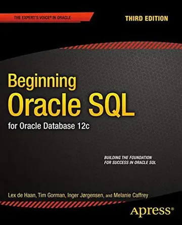 Cover of Beginning Oracle SQL