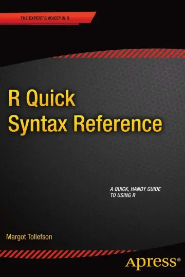 Cover of R Quick Syntax Reference