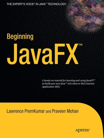 Cover of Beginning JavaFX