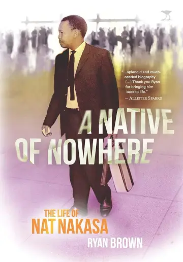 Cover of A native of nowhere