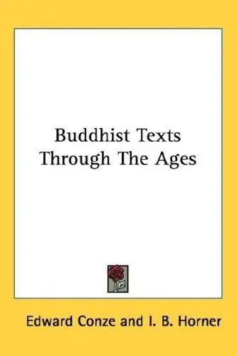 Cover of Buddhist Texts Through The Ages