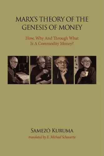 Cover of Marx's Theory of the Genesis of Money