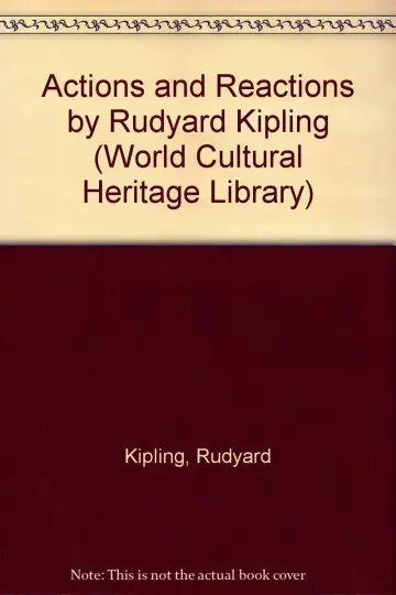 Cover of Actions and Reactions by Rudyard Kipling