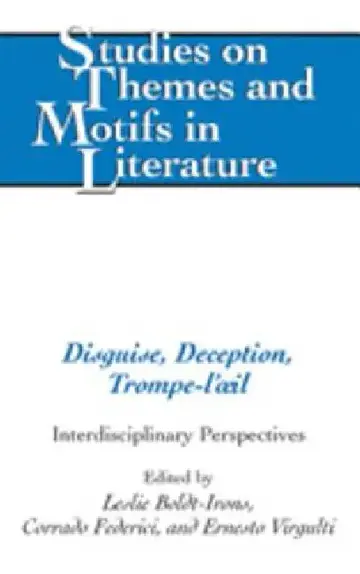 Cover of Disguise, Deception, Trompe-l'oeil; Interdisciplinary Perspectives