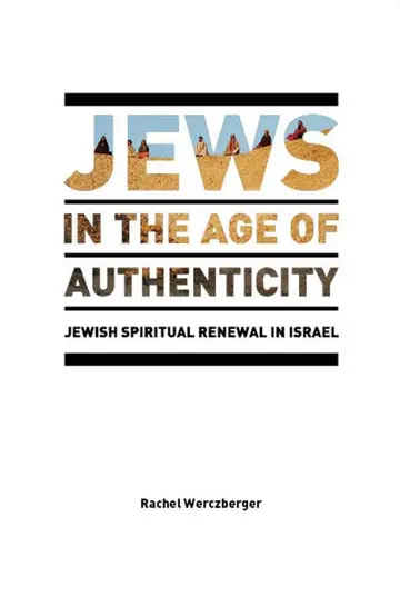 Cover of Jews in the Age of Authenticity