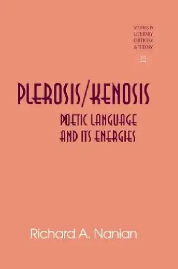 Cover of Plerosis/Kenosis