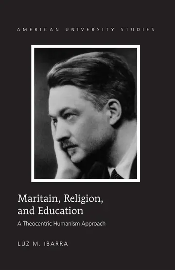 Cover of Maritain, Religion, and Education