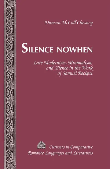 Cover of Silence Nowhen