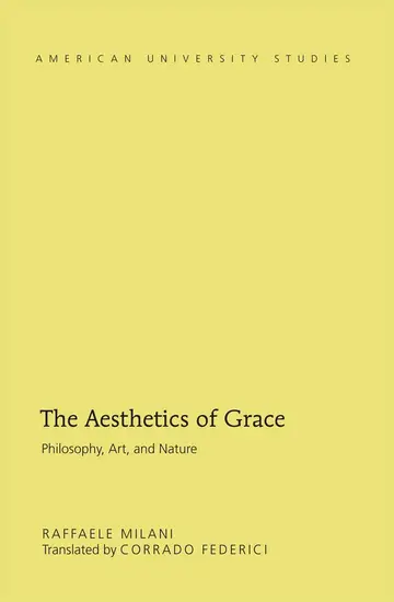 Cover of The Aesthetics of Grace
