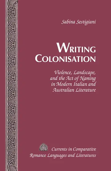 Cover of Writing Colonisation