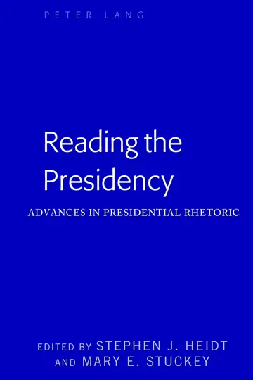 Cover of Reading the Presidency