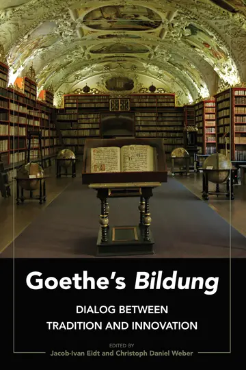 Cover of Goethe’s «Bildung»