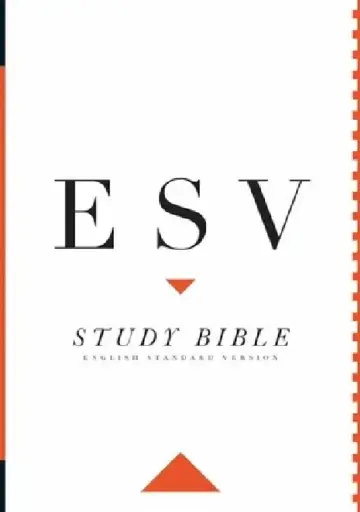 Cover of Study Bible-ESV