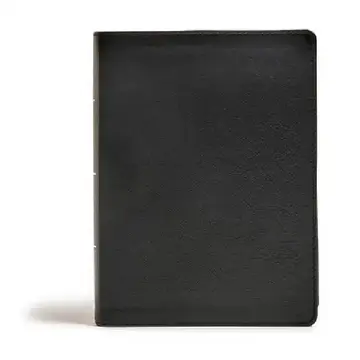 Cover of CSB Tony Evans Study Bible, Black Genuine Leather, Indexed