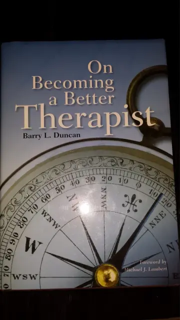 Cover of On Becoming a Better Therapist