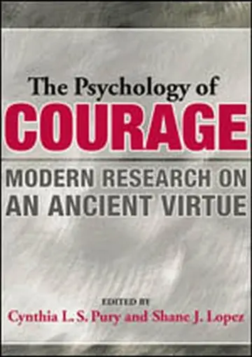 Cover of The Psychology of Courage