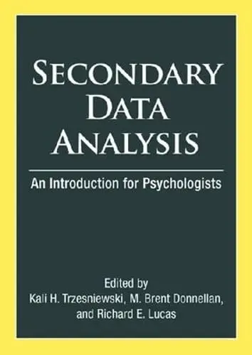 Cover of Secondary Data Analysis