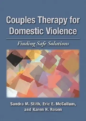 Cover of Couples Therapy for Domestic Violence