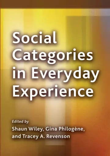 Cover of Social Categories in Everyday Experience