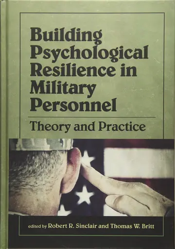Cover of Building Psychological Resilience in Military Personnel